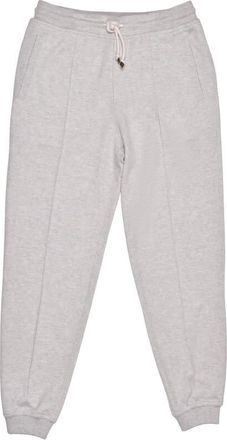 Brunello Cucinelli Gray Cashmere Athletic Trousers, Size 3XL
