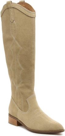 Kelsi Dagger Benson Knee High Western Boot in Oatmeal at Nordstrom, Size 9.5
