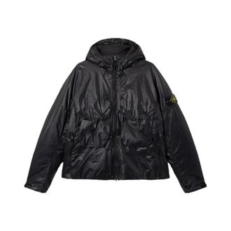 Stone Island Giacca Leggera - - Jackets - Uomo - Nero - M