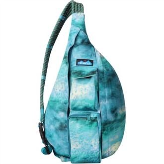 Kavu Unisex Rope Sling Bag In Ocean Storm