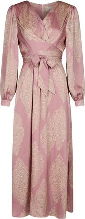 Neo Noir Maxi Jurk - Dames - Maxi kleedjes - Veelkleurig - L - Kleedjes