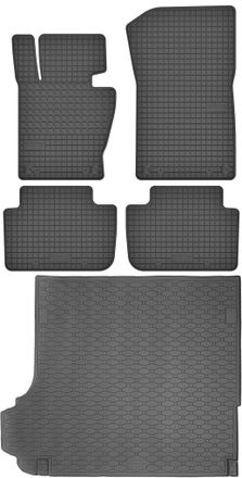 OEM Juego De Alfombrillas De Goma Para Coche Y Alfombrilla Para Maletero Para Bmw X3 E83 Suv (2004-2010)