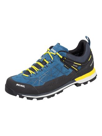 Meindl Outdoorschuh MEINDL Meindl Literock free GORE-TEX, Herren, Gr. 37, blau (marineblau), Mesh, Veloursleder, unifarben, Basic, Schuhe Outdoorschuh, GORE-