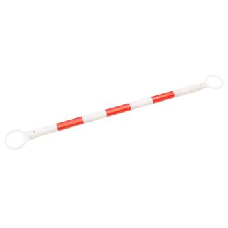 vidaXL Barras Retr&aacute;ctiles Para Conos De Tr&aacute;fico 10 Uds Abs 116-197 Cm Vidaxl