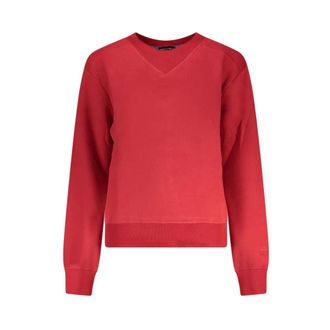 North Sails Sweatshirt met lange mouwen - Dames - Sweatshirts - Rood - S - Katoen - Hoodies & sweatvesten