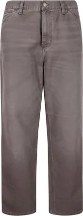 Carhartt Work in Progress Jeans, Heren, Grijs, W30, Katoen, Main Broek