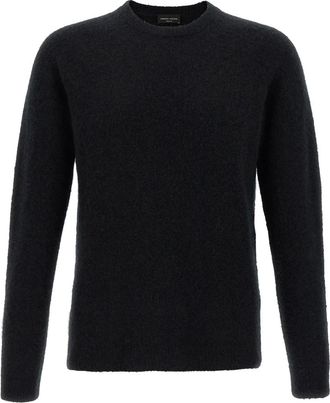 Roberto Collina Heren, Truien, Zwart, Maat: M Zijde