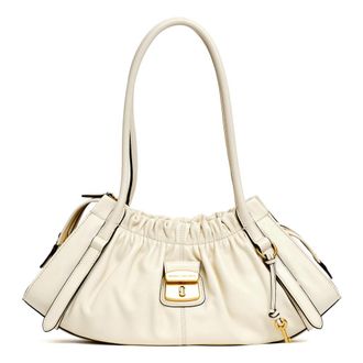 Marc Jacobs Cristina Satchel - Dames - Schoudertassen - Wit - ONE Size - Leer - Tassen