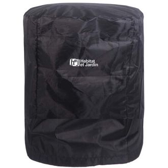 Habitat et Jardin Habitat Et Jardin - Funda Para Barbacoa joya 3 - Dia.58 X 80 Cm - Negro