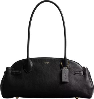 Coach (WMNS) COACH Empire Carryall Bag 34 Brass Black CCM57-B4BK