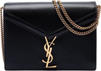 Saint Laurent Pre-owned Saint Laurent Smooth Calfskin Monogram Cassandra Clasp Bag Ladies VLUXIZJW4MAR06LK