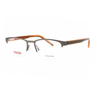 HUGO BOSS HG 1247 0SMF 00 Ruthenium Green/Orange 53mm