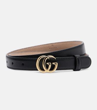 Gucci Cintur&oacute;n Marmont de piel con GG