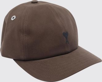 Ami Cappello da baseball in cotone con logo ricamato e cinturino