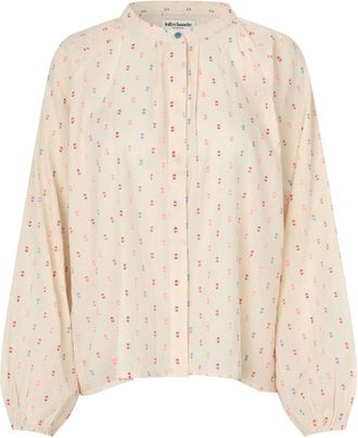 Lollys Laundry Blouses - Dames - Blouses - Beige - S - Overhemden