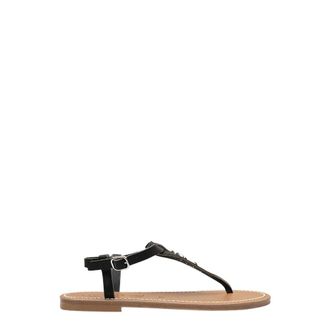 K.Jacques Coriolan Sandal - female - K.JACQUES - Flat Sandals - Black - 5 UK - Shoes