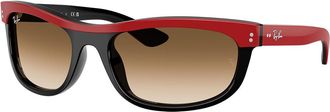 Ray-Ban RB2489 Balorama 955/51 Mens Sunglasses Red Size 62