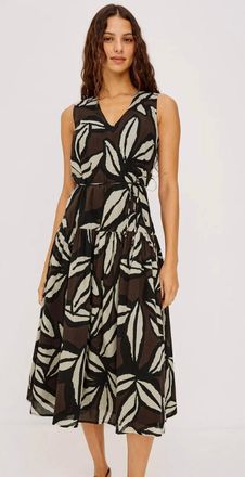 Rails Maeve Dress In Cocoa Floral