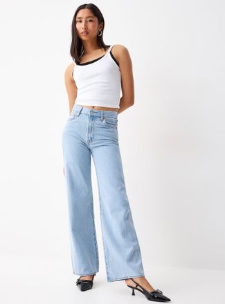 Levi's Womens Ribcage wide-leg jean