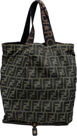Fendi Pre-owned Fendi Zucca Canvas and Nylon Foldable Tote Ladies 2A3Z1JXGTLPEIEVR