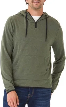Threads 4 Thought Khris Zip Hoodie in Heather Ranger Green at Nordstrom Rack, Size Xx-Large