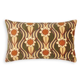 La Redoute Interieurs Rechthoekig kussenhoes in fluweel, Annie