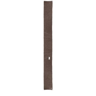 Maison Margiela Wollen Katoenmix Sjaal - Heren - Wintersjaals - Bruin - ONE Size - Katoen - Accessoires
