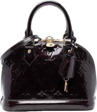 Louis Vuitton Pre-owned Handbags, female, Purple, Size: ONE SIZE Pre-owned Vintage Handbag