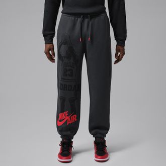Nike Jordan Mens Jordan Brooklyn Fleece Cuffed Pants in Blue | IW1060-466