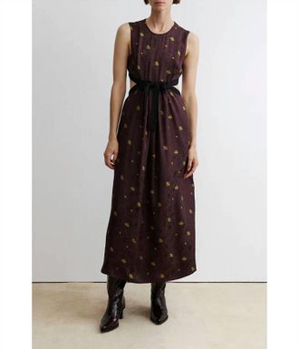 Rachel Comey Noah Dress In Bordeaux