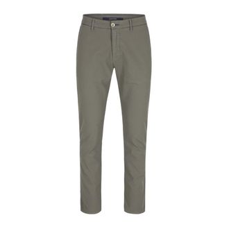 Atelier Noterman Broek Chinos - Heren - Broeken - Grijs - Maat: W36 L34 Leer