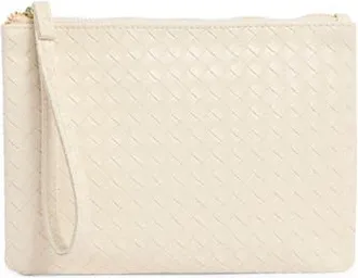 Mundi Woven Wristlet in Bone at Nordstrom Rack
