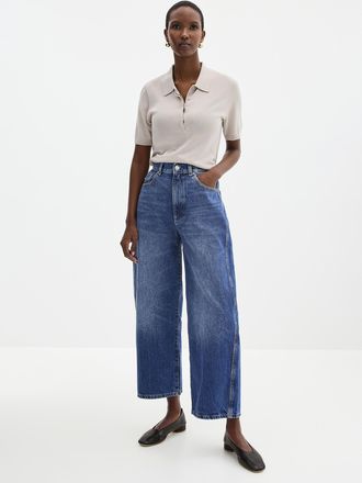 DL1961 Womens Taylor relaxed jean Fit: Barrel leg, high rise