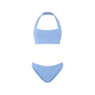Hunza G Sandy Halterneck Bikini (set Of Two)