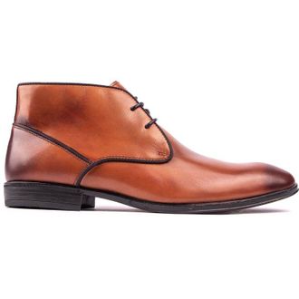 Steptronic Mens Trent Boots - Tan Leather - Size UK 11