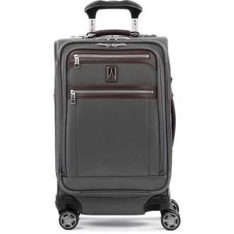 Travelpro Platinum Elite Softside Expandable Carry-On 21-Inch Luggage in Vintage Grey at Nordstrom