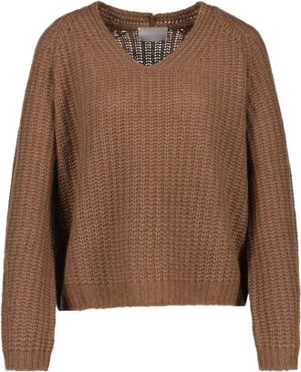 Hemisphere Maglieria in Cashmere - - Knitwear - Donna - Marrone - S