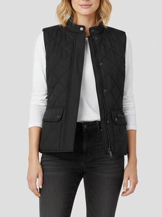 Belstaff Womens Black Waistcoat Gilet - Size 4 UK