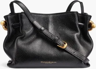 DKNY Cashmere Crossbody Bag in Black/gold at Nordstrom