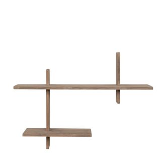 House Nordic Estanter&iacute;a de pared de madera - Madera clara