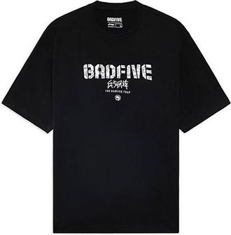 Li-Ning BadFive Graphic T-shirt Black AHSS383-4