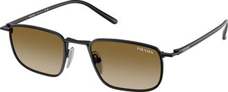 Prada PR D52S 1AB20U Mens Sunglasses Black Size 49