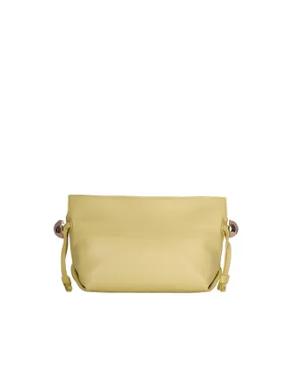 Liu Jo Womens Chain Shoulder Bag Avocado Polyurethane