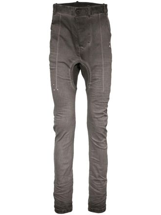 Boris Bidian Saberi Skinny broek - Grijs