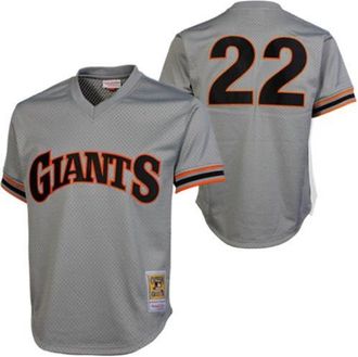Mitchell & Ness Will Clark San Francisco Giants 1989 Authentic Cooperstown Collection Batting Practice Jersey - Gray at Nordstrom, Size Small