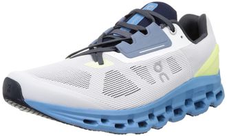 On Cloudstratus Mens Running Shoes, Frost | Niagara, 29.5 cm