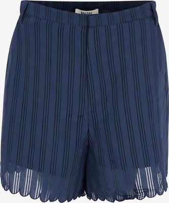 Balzac Paris Weite Jacquard-Shorts mit hoher Taille Cirilo