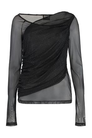 Versace Jeans Couture Tulle Top