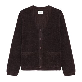 Nn.07 Nn07, Truien & Vesten, Heren, Bruin, L, Wol, Cardigan Fleece