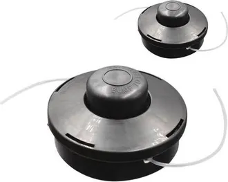 OEM Juego De 2 Cabezales De Repuesto Universales Para Desbrozadoras De Gasolina Con Doble Hilo M10 X 1.25 (negros)